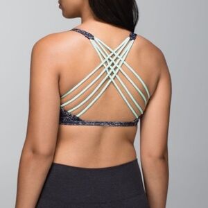 Lululemon Free To Be Wild Bra Rocky Road Sand Dune Ground Strappy